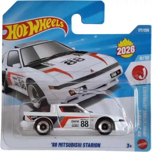  Mattel Hot Wheels '88 Mitsubishi Starion kisautó