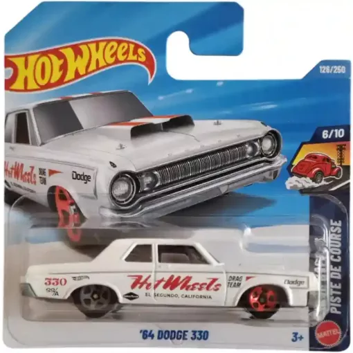  Mattel Hot Wheels '64 Dodge 330 kisautó