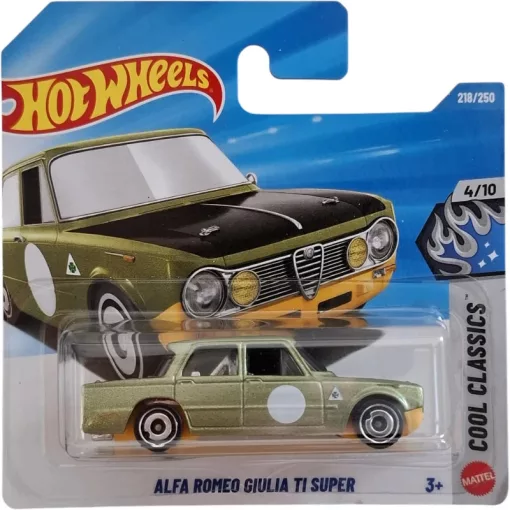  Mattel Hot Wheels Alfa Romeo Giulia Ti Super kisautó
