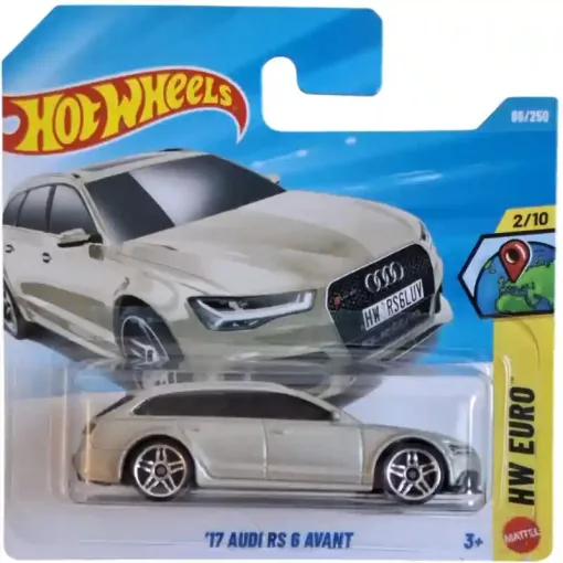  Mattel Hot Wheels '17 Audi RS 6 Avant kisautó