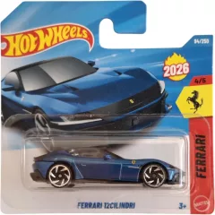  Mattel Hot Wheels Ferrari 12Cilindri kisautó