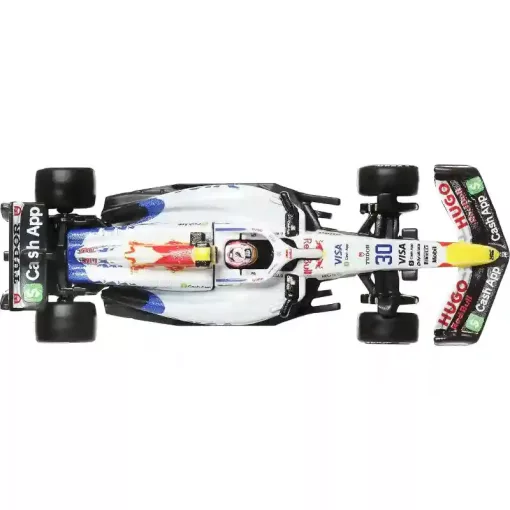  Mattel Hot Wheels Premium Visa Cash App Racing Bulls Formula One Team kisautó