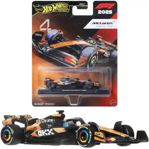  Mattel Hot Wheels Premium McLaren Formula 1 Team kisautó