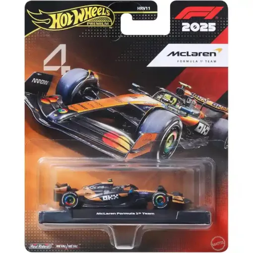  Mattel Hot Wheels Premium McLaren Formula 1 Team kisautó