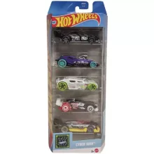 Mattel Hot Wheels kisautók 5 darabos szett - Cyber Noir™