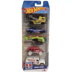   Mattel Hot Wheels kisautók 5 darabos szett - Priority Patrol™
