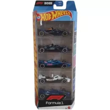 Mattel Hot Wheels kisautók 5 darabos szett - Formula 1®