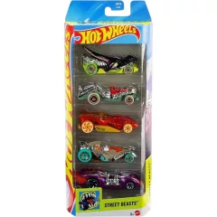 Mattel Hot Wheels kisautók 5 darabos szett - Street Beasts