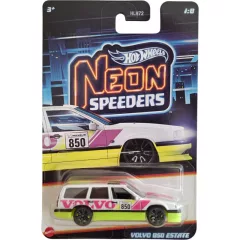 Mattel Hot Wheels Neon Speeders Volvo 850 Estate kisautó