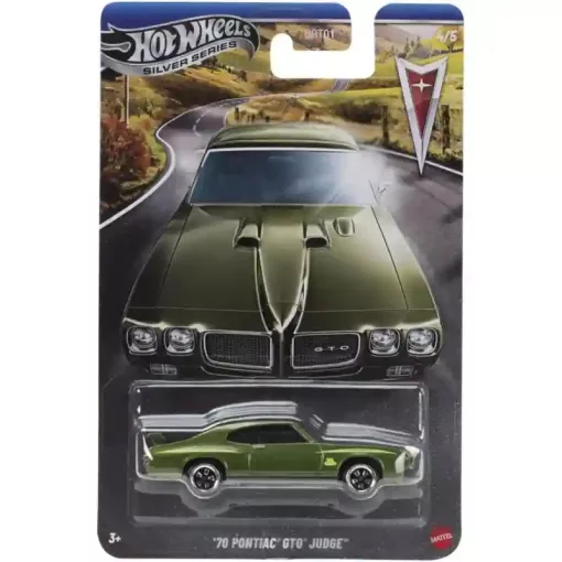  Mattel Hot Wheels '70 Pontiac GTO Judge kisautó