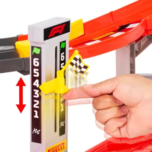 Mattel Hot Wheels Racing Forma-1 motorizált versenypálya 3 versenyautóval