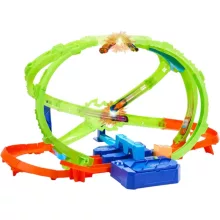 Mattel Hot Wheels Hiperszónikus ütközés motorizált versenypálya