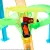  Mattel Hot Wheels Neon Speeders tornádó ugratás és ütközés motorizált versenypálya