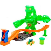 Mattel Hot Wheels Monster Trucks Mutant Chaos slimeszörny pályaszett
