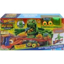 Mattel Hot Wheels Monster Trucks Mutant Chaos slimeszörny pályaszett