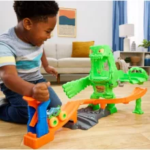 Mattel Hot Wheels Monster Trucks Mutant Chaos slimeszörny pályaszett