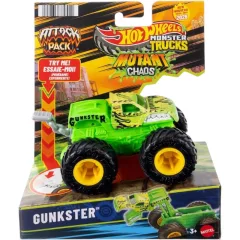  Mattel Hot Wheels Monster Trucks Attack Pack Gunkster kisautó
