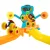   Mattel Hot Wheels Monster Trucks Neon Smashers 2 az 1-ben űtközések versenypálya