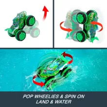Mattel Hot Wheels Távirányítós RC All-Terrain Great Bite terepautó 34cm