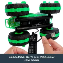 Mattel Hot Wheels Távirányítós RC All-Terrain Great Bite terepautó 34cm