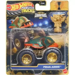   Mattel Hot Wheels Monster Trucks Trophy Champions Piran-ahhhh kisautó