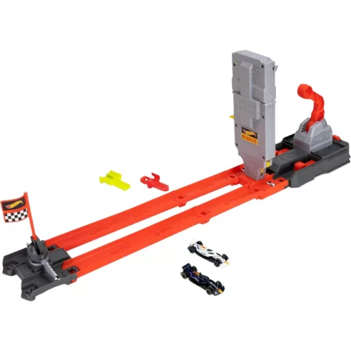 Mattel Hot Wheels Racing Formula 1 célegyenes versenypálya versenyautókkal