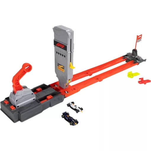 Mattel Hot Wheels Racing Formula 1 célegyenes versenypálya versenyautókkal