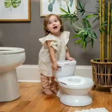 Ingenuity interaktív bili, babavécé levehető WC ülőkével kicsiknek