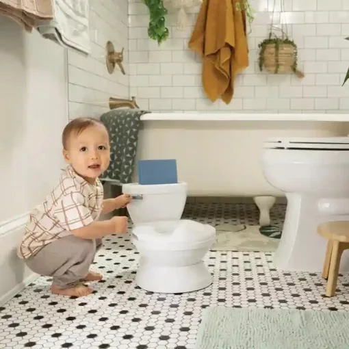 Ingenuity interaktív bili, babavécé levehető WC ülőkével kicsiknek