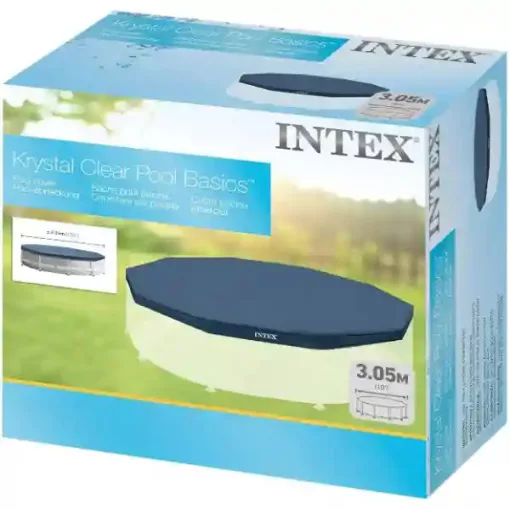 Intex medence takaró fémvázas vagy puhafalú medencére 305 cm