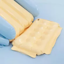 Intex felfújható unikornis kastély medence játszótér 196 x 178 x 127 cm