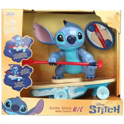 Jada Toys - Disney: Stitch távirányítós RC szörfdeszkája 25cm