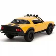 Jada Toys - Transformers: 1977 Chevrolet Camaro Bumblebee fém játékautó 22cm emblémával