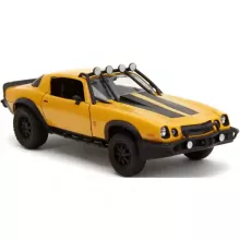Jada Toys - Transformers: 1977 Chevrolet Camaro Bumblebee fém játékautó 22cm emblémával