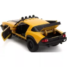Jada Toys - Transformers: 1977 Chevrolet Camaro Bumblebee fém játékautó 22cm emblémával