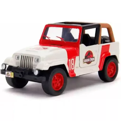 Jada Toys - Jurassic World Jeep Wrangler fém játékautó 13cm