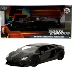   Jada Toys - Halálos iramban: Shaw's Lamborghini Aventador fém játékautó 20cm