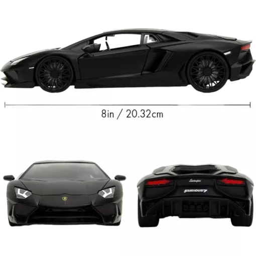 Jada Toys - Halálos iramban: Shaw's Lamborghini Aventador fém játékautó 20cm