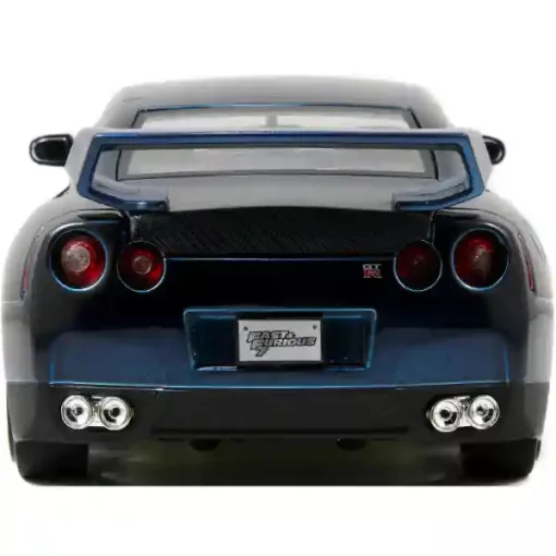 Jada Toys - Halálos iramban: Brian's Nissan GT-R (R35) fém játékautó 20cm
