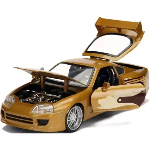 Jada Toys - Halálos iramban: Toyota Supra fém játékautó 20cm