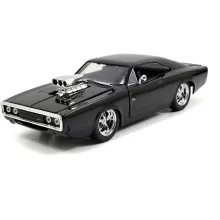 Jada Toys - Halálos iramban: Dom's 1970 Dodge Charger R/T távirányítós RC játékautó 19cm (253203019)