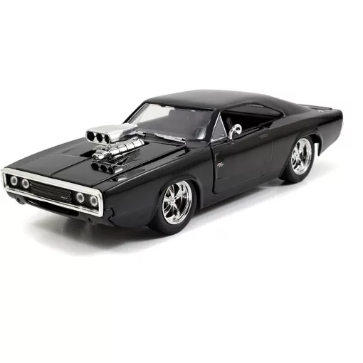 Jada Toys - Halálos iramban: Dom's 1970 Dodge Charger R/T távirányítós RC játékautó 19cm (253203019)