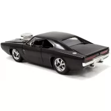 Jada Toys - Halálos iramban: Dom's 1970 Dodge Charger R/T távirányítós RC játékautó 19cm (253203019)