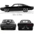   Jada Toys - Halálos iramban: 1970 Dodge Charger fém játékautó 22cm