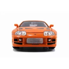 Jada Toys - Halálos iramban: Brian's 1995 Toyota Supra fém játékautó 22cm Brian figurával (253205001)