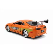 Jada Toys - Halálos iramban: Brian's 1995 Toyota Supra fém játékautó 22cm Brian figurával (253205001)