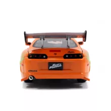 Jada Toys - Halálos iramban: Brian's 1995 Toyota Supra fém játékautó 22cm Brian figurával (253205001)