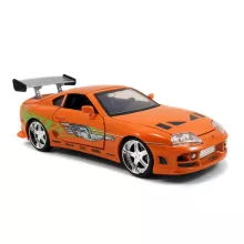 Jada Toys - Halálos iramban: Brian's 1995 Toyota Supra fém játékautó 22cm Brian figurával (253205001)