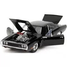 Jada Toys - Halálos iramban: Dom & Dodge Charger R/T fém játékautó 22cm figurával