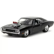 Jada Toys - Halálos iramban: Dom & Dodge Charger R/T fém játékautó 22cm figurával